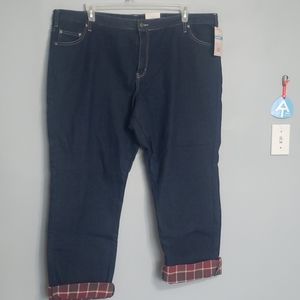 Dickeies women flannel lined jeans